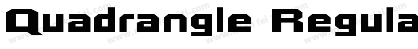 Quadrangle Regular字体转换